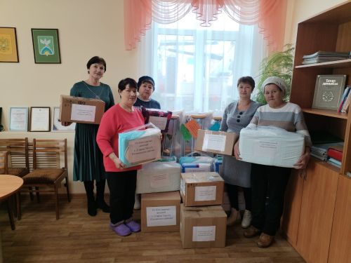 Жители села Старые Уруссу собрали средства для раненых в госпитале Казани