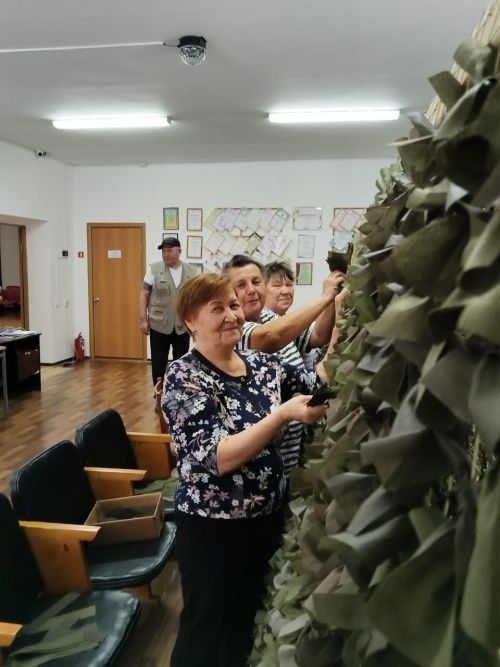 Маскировочные сети для участников СВО: важный вклад в обеспечение безопасности
