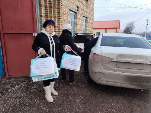 Жители села Старые Уруссу собрали средства для раненых в госпитале Казани