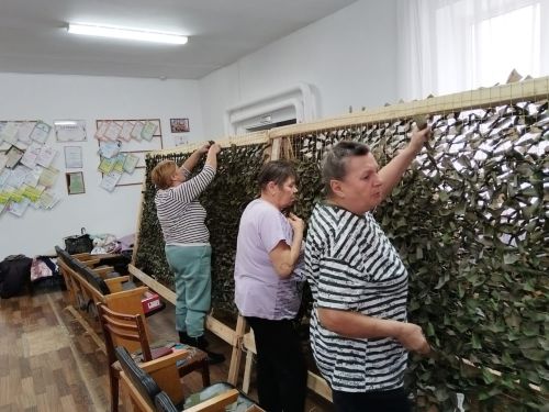 Маскировочные сети для участников СВО: важный вклад в обеспечение безопасности