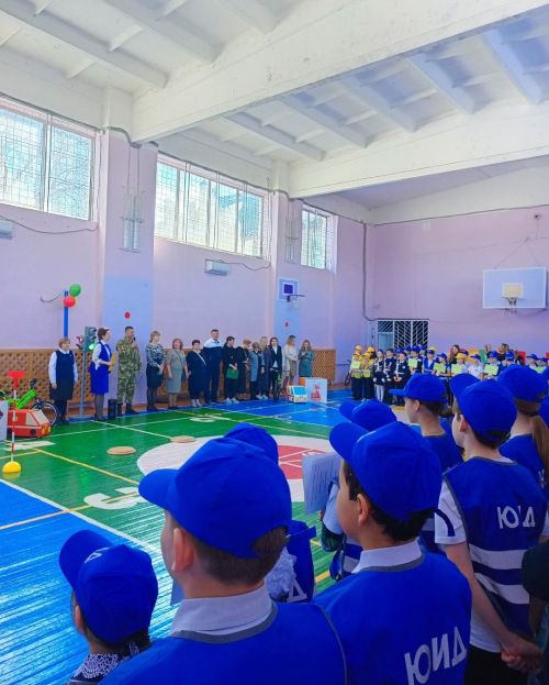 Учащиеся школы приняли участие в конкурсе «Безопасное колесо»