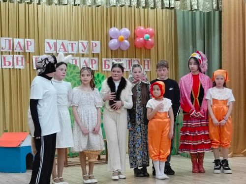 В Байрякинском сельском клубе отпраздновали наступление 8 Марта