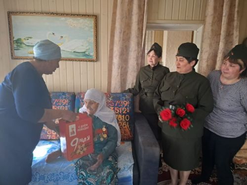 Визит к ветерану тыла