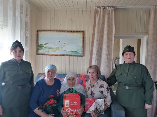 Визит к ветерану тыла