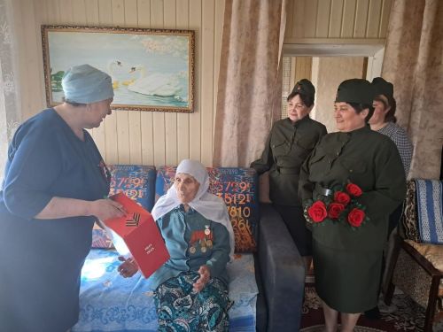 Визит к ветерану тыла