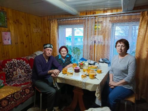 Теплая встреча с легендой ветеранского движения в Дым-Тамаке