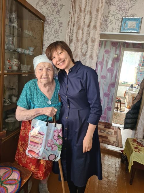 Акция «В гости к ветерану» продолжается