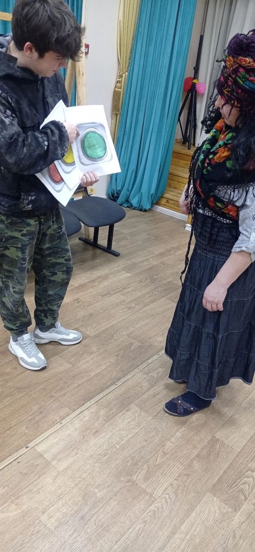В Байряки-Тамакском СДК прошла познавательно-игровая программа «Как Баба-Яга ПДД учила»