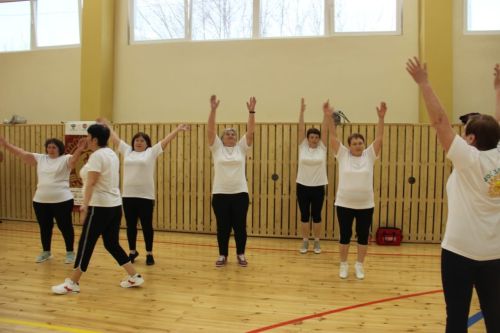 Группа «Мое здоровье» успешно сдала нормы ГТО в спортивном комплексе «Олимп»