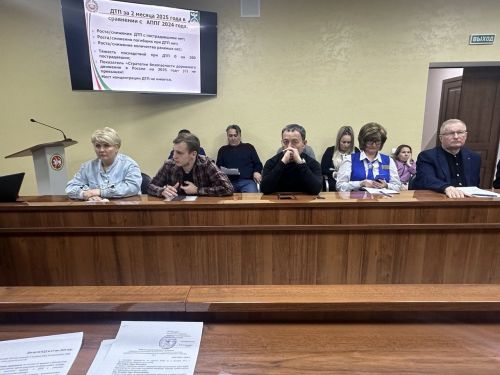 В Ютазинском районе обсудили вопросы безопасности дорожного движения