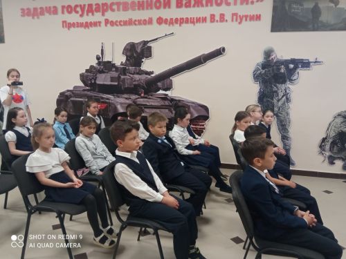 Музей СВО открыл двери для школьников