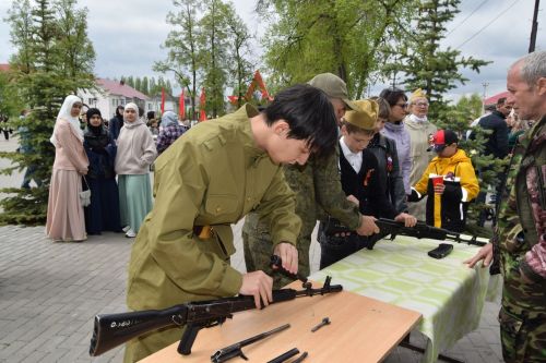 Ютазинцы 80-летие Великой Победы встретили обновленным мемориальным комплексом