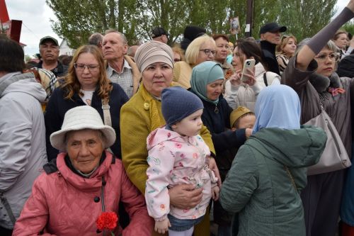 Ютазинцы 80-летие Великой Победы встретили обновленным мемориальным комплексом