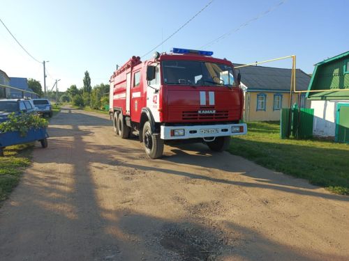 Пожар в Старых Уруссу: добровольцы предотвратили большую трагедию