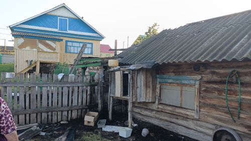 Пожар в Старых Уруссу: добровольцы предотвратили большую трагедию