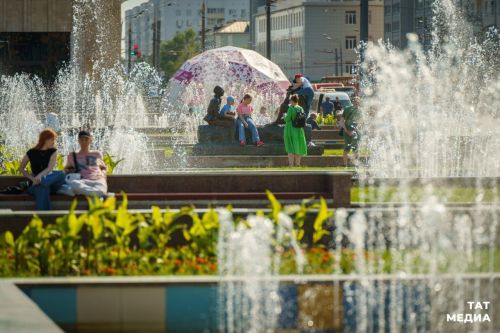 Жители Татарстана могут рассчитывать на теплую погоду до 20 июля