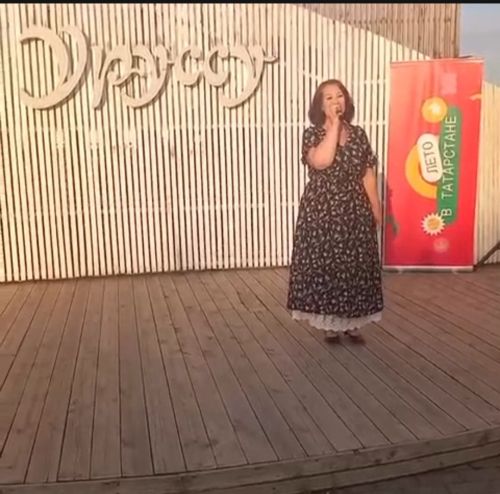 Летний вечер в парке «Семейный» зазвучал рифмами и мелодиями