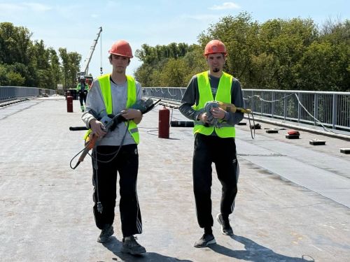 Мост между Башкортостаном и Татарстаном готовится к асфальтированию