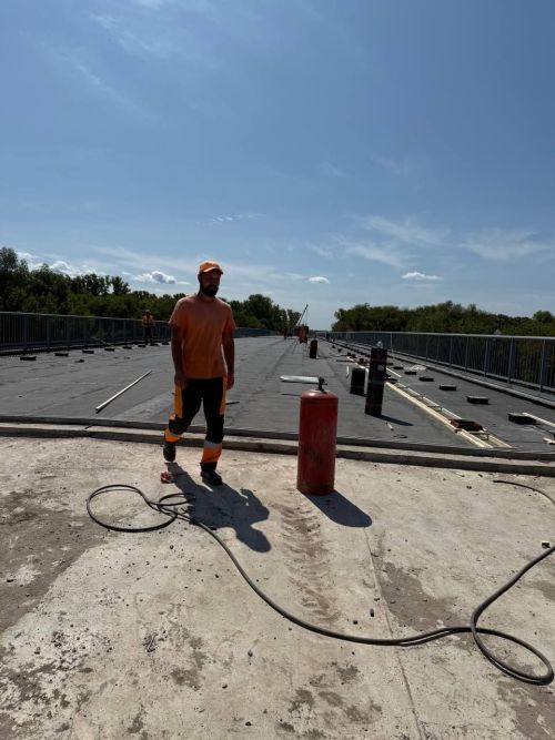 Мост между Башкортостаном и Татарстаном готовится к асфальтированию