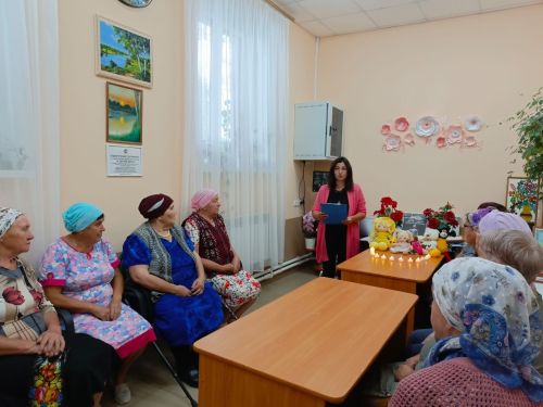 В Байрякинском СДК почтили память детей – жертв войны в Донбассе