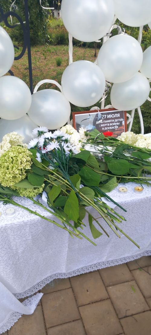 В Уруссу почтили память детей – жертв войны в Донбассе