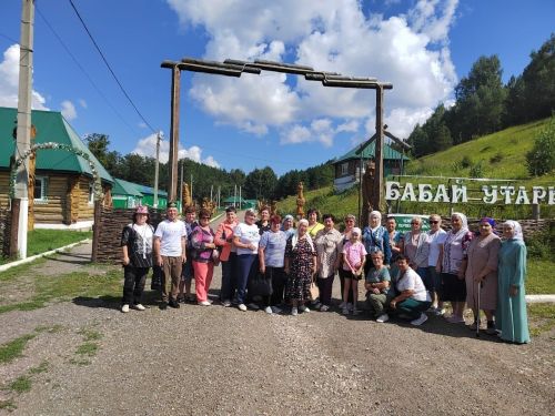 Волонтеры посетили этнографический комплекс