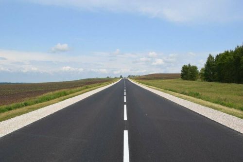 В Мензелинском районе  завершились работы по обновлению двухкилометрового участка дороги
