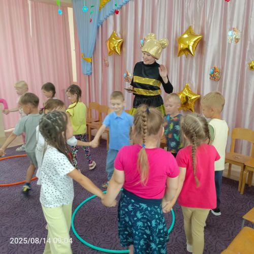 В Уруссинском детском саду №3  отпраздновали Медовый Спас