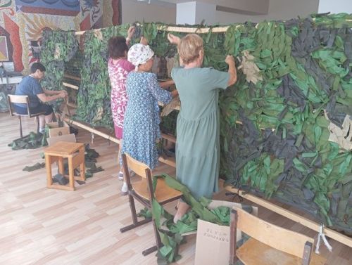 Маскировочные сети для защиты Родины