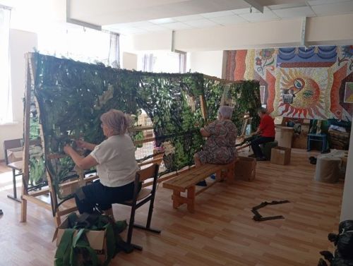 Маскировочные сети для защиты Родины