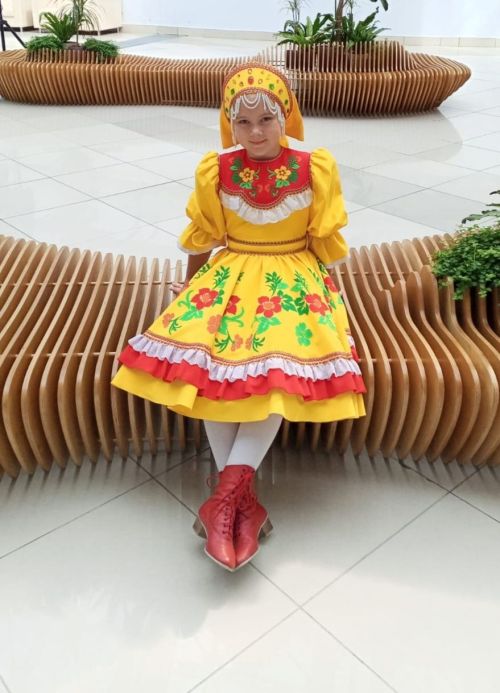 Талантливая Маргарита Глухова на конкурсе «Хрустальные звёздочки»