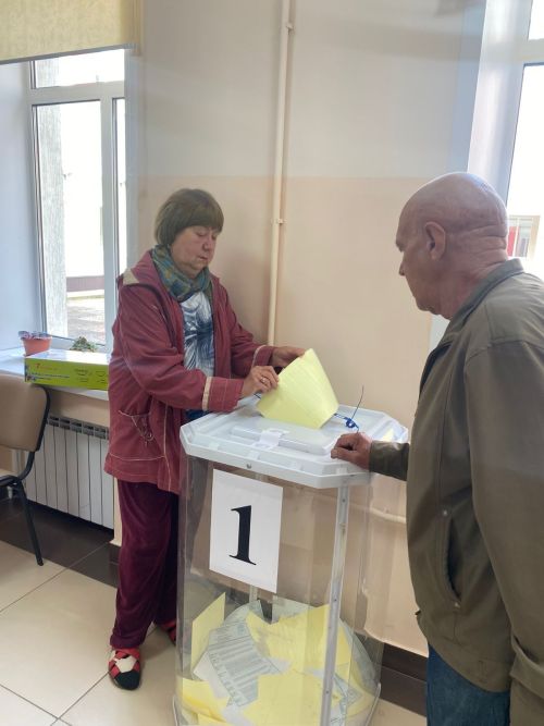На выборы в день золотой свадьбы