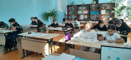 Первая математическая олимпиада в Байрякинской школе