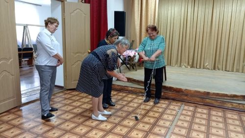 Тёплый праздник для старшего поколения в сельском доме культуры