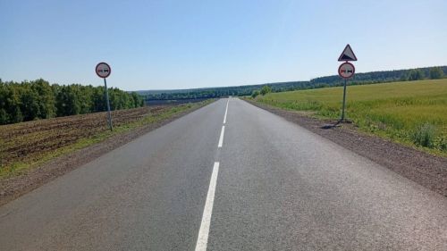 В Татарстане отремонтировали автодорогу Потапово — Тумбарла в рамках нацпроекта