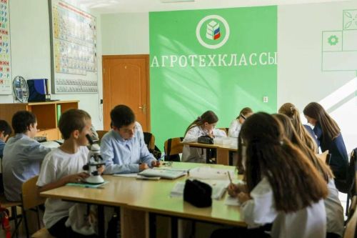 В Татарстане расширяют сеть агротехнологических классов в школах