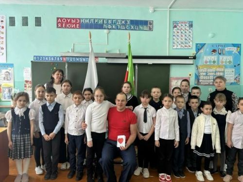 Урок мужества от защитника Отечества