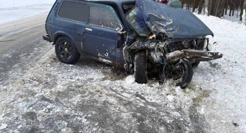 В Нижнекамском районе на трассе произошла авария с пострадавшим
