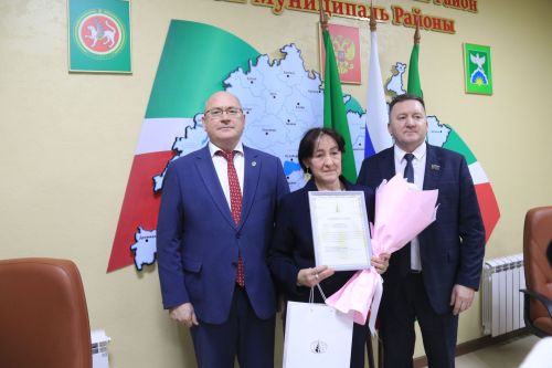 Признание заслуг – за продвижение татарской культуры в Ютазинском районе