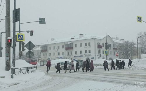 Снежный циклон принесет в Татарстан небольшое потепление