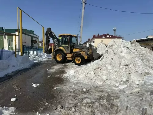 Уруссинские коммунальщики приготовились встречать весну