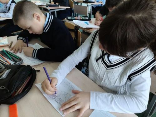 За кулисами главной сцены: как прошел «Разговор о важном» в гимназии