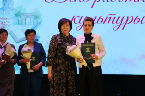 В районном Доме культуры чествовали работников сферы культуры