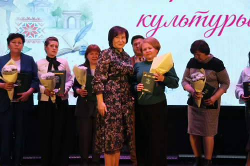 В районном Доме культуры чествовали работников сферы культуры