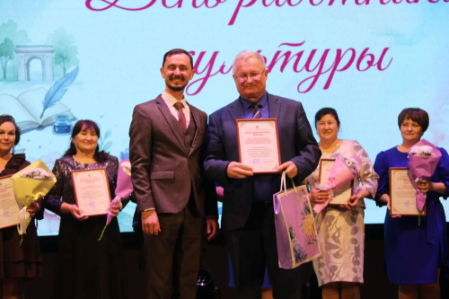 В районном Доме культуры чествовали работников сферы культуры