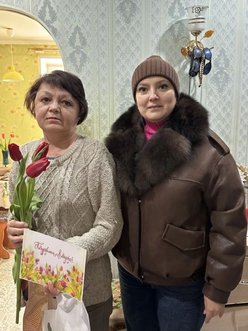 Семьи участников СВО получили поздравления к 8 Марта