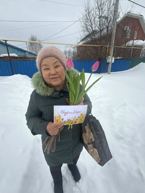 Семьи участников СВО получили поздравления к 8 Марта