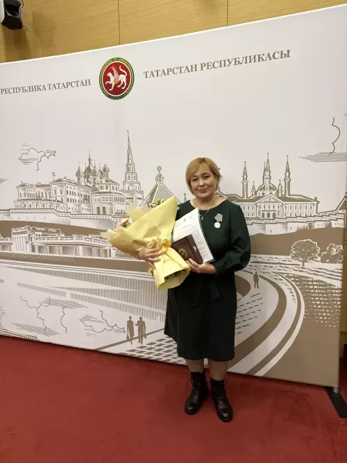 Шавалеева Разида Кифарисовна награждена медалью «За доблестный труд»