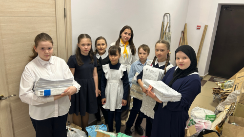 459 килограммов на благо экологии: Старо‑Уруссинская школа собрала внушительный объём макулатуры