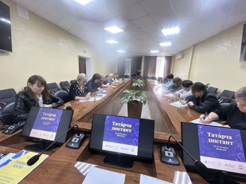Ютазылылар диктантны уңышлы язды